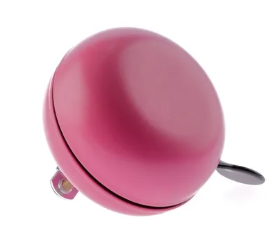 Produktbild von Niet Verkeerd fahrradglocke Klingel-Dong Stahl 80 mm matt rosa rosa