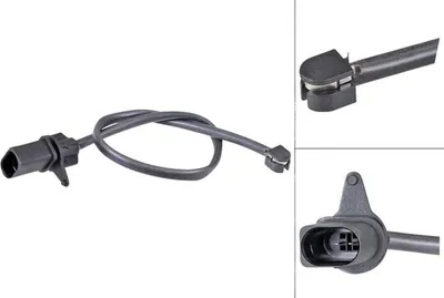 Produktbild von A.B.S. 39967 Warnkontakt Bremsbelagverschleiß 370mm Vorne für AUDI A7 Sportback (4GA, 4GF)