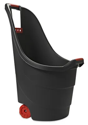 Image de PROGRESS Chariot de jardin en plastique - noir
