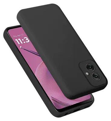 Produktbild von Cadorabo Hülle für Motorola Moto G55 Hülle Silikon Handyhülle Case aus flüssigem Silikon, Kratzfeste und stoßfeste Schutzhülle für Motorola Moto G55
