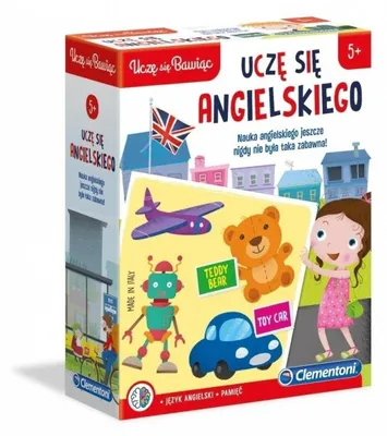 Zdjęcie produktu dla Edukacyjna Gra Uczę Się Angielskiego dla Dzieci 5-7 lat