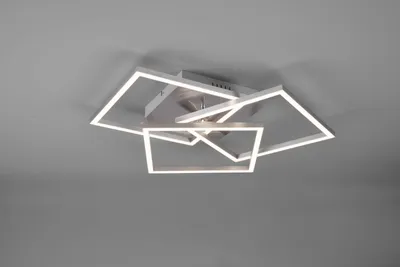 Produktbild von Reality LED Deckenleuchte Mobile nickel matt Fernbedienung