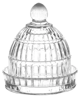 Obrázok produktu pre Clayre & Eef Bell Ø 9x10 cm Priehľadné sklo