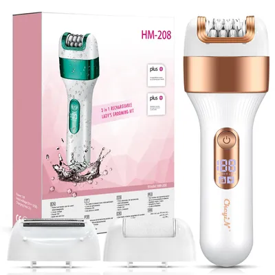Produktbild von CkeyiN Haarentfernungsgerät für Frauen 3-in-1-Epilierer Damen