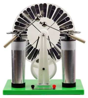 Produktbild von Elektrostatischer Generator, Hochspannungsdemonstration, Unterrichtsausrüstung, grün