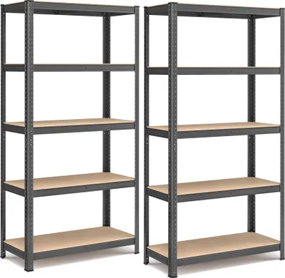 Produktbild von SONGMICS Schwerlastregal, 2er Set, Lagerregal, 40 x 90 x 180 cm, bis 875 kg