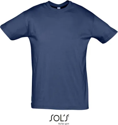 Image de SOLs 11380 | Regent 150 T-shirt homme - Couleur : Denim - Taille : S
