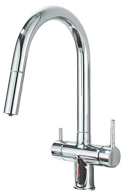 Immagine prodotto di Rubinetto da cucina, bocca estraibile, comando monocomando, cromo
