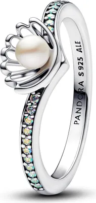 Produktbild von PANDORA Disney Arielle Damenring aus 925er Silber, Zirkonia