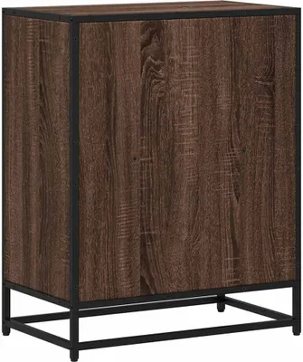 Productafbeelding van vidaXL Boekenkast, bruin, eikenlook, 60x35x76 cm, houtvezel