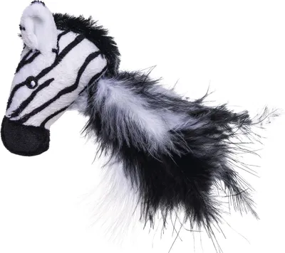 Image de Jouet pour chats Beeztees Jungle Sazu noir/blanc