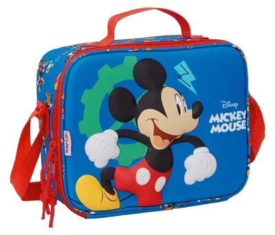Produktbild von Safta Mickey Mouse 3d Lunchtasche Blau Kinder Blau One Size