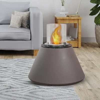 Produktbild von Dmora Bioethanol Kamin Dsentiment 60x60x56h cm Braun