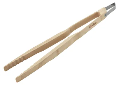Image de Pince de cuisine Enders® de 45 cm en bambou, idéale pour la cuisine, le barbecue et les accessoires de grill