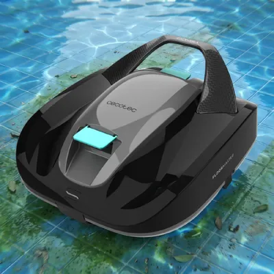 Produktbild von Cecotec Kabelloser Pool-Bodenreinigungsroboter für Pools ohne Steigung Conga Pooldroid 2000 FloorMaster M. Fläche 80m2