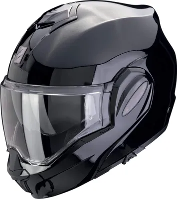 Obrázek produktu pro Přilba Scorpion Exo-Tech Evo Pro Solid, metalická černá, XL (60/61)
