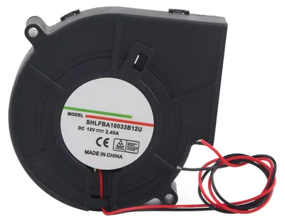Turbinenkühlventilator DC12V 2,40A 42,8CFM 4800 RPM 62,4 mmH2O