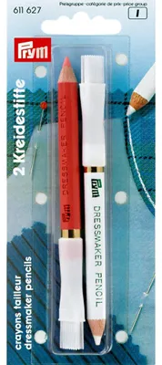 Produktbild von Prym 611627, Rot, Pink, Weiß, Pink, Weiß, Holz, 2 Stück(e), Sichtverpackung, 110 mm