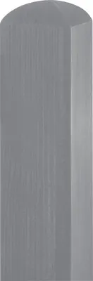 Produktbild von Pfosten Konsta geriffelt 9 x 9 x 190 cm basaltgrau