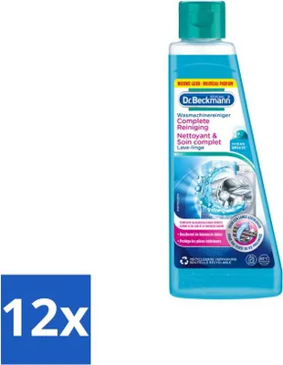 Obrázek produktu pro Dr. Beckmann Čistič praček Ocean Breeze 250 ml – výhodné balení – 12 kusů