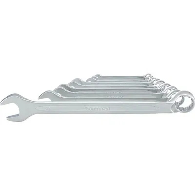 Produktbild von FORMAT Ringmaulschlüssel-Satz DIN3113B 6-36mm 20-teilig in Karton, Länge:nv, Ausführung:9-teilig, Satzinhalt:nv, Maulstärke:nv, Schlüsselweite:nv