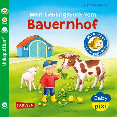 Produktbild von Baby Pixi (unkaputtbar) 69: Mein Lieblingsbuch vom Bauernhof