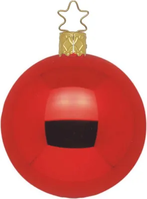 Produktbild von Kugel, rot glanz, 12cm