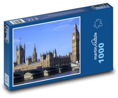 Zdjęcie produktu dla Puzzle 1000 Londyn, Pałac Westminsterski - martinpuzzle