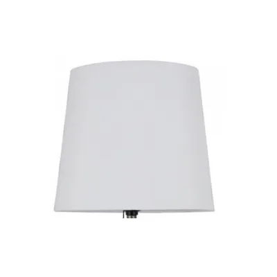 Produktbild von Lampenschirm konisch Stoff weiß E27 Ø32cm Tischlampe