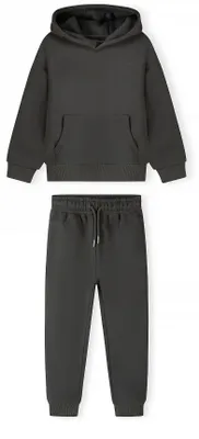 Minoti Jogginganzug Olive für Jungen, Vorderansicht