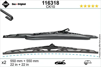 Obrázok produktu pre SWF DAS ORIGINAL Stierač predného skla pre AUDI A6 Avant (4B5, C5)