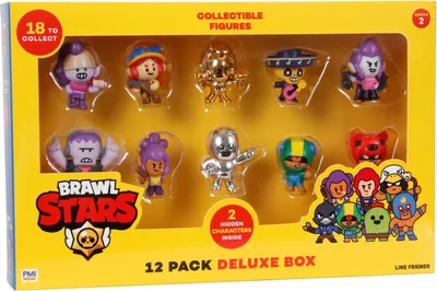 Obrázek produktu pro P.M.I Kids World BRAWL STARS S2 FIGURKY - 12 PACK DELUXE BOX