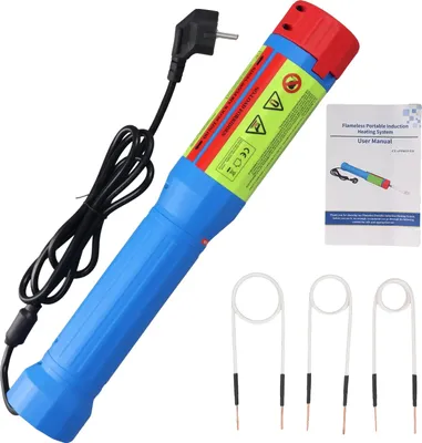 Zdjęcie produktu dla Nagrzewnica indukcyjna, moc 1400 W, kilka cewek w zestawie, 1400 W, wtyczka UE