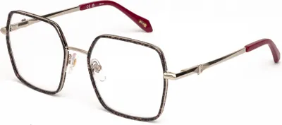 Produktbild von Just Cavalli VJC125V Oro chiaro lucido 53/19/140 Damen Brillen