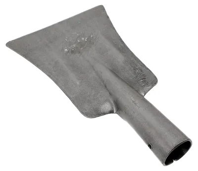 Produktbild von Schneeschaufel aus Manganstahl mit breitem Blatt für den Außenbereich