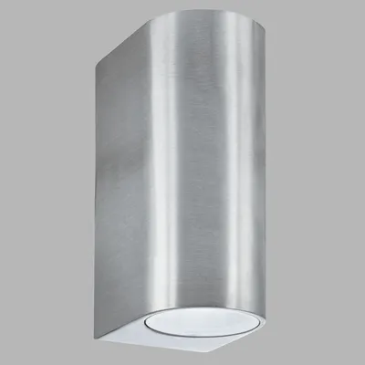 Image de Applique LED Up & Down, argent, H 15 cm