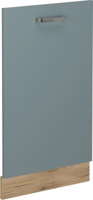 Produktbild von Geschirrspülblende Vicco R-Line Blau-Grau 45 cm ohne Arbeitsplatte, Model 54481