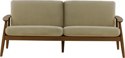 Zdjęcie produktu dla Sofa trzyosobowa Demure z pianką medyczną-Velluto 3-dark oak