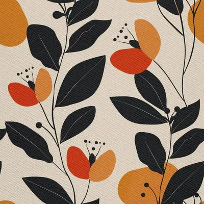 Image de OUTDOOR DEKOSTOFFE OXFORD - Motiv Blumen I DX5567