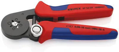 Immagine prodotto di Knipex Aderendhülsenzange 180mm 0,08-10qmm, selbsteinstellend (975304SB)