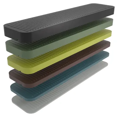 Zdjęcie produktu dla Zestaw 600 sztuk podkładek dystansowych o wymiarach 100 mm x 24 mm x 1-6 mm