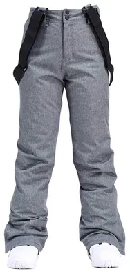 Immagine prodotto di Pantaloni da sci impermeabili da donna con bretelle regolabili