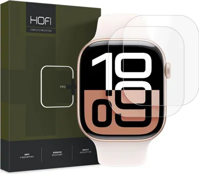 Immagine prodotto di Hofi Hydroflex Pro+ 2-Pack Apple Watch 10 (42 Mm) Pellicola idrogel trasparente