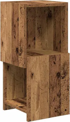 Zdjęcie produktu dla vidaXL Szafka narożna ze starego drewna 25,5 x 25 x 55 cm Materiał drewnopochodny
