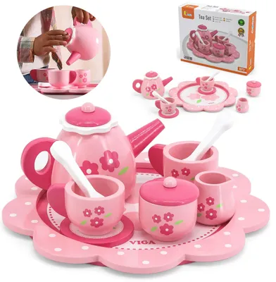 Immagine prodotto di Viga Set Tè E Caffè Su Vassoio 12 Pz.