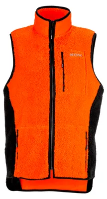 Produktbild von KOX Faserpelz-Weste Orange/Schwarz 50/52