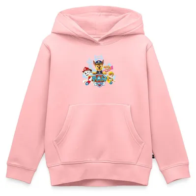 Produktbild von Spreadshirt Paw Patrol Logo Kinder Premium Hoodie, 134/140 (8 Jahre), Rosa