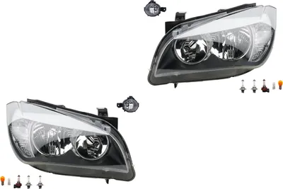 Immagine prodotto di Johns, set di fari Osram Night Breaker Laser adatto per BMW X1 E84 fog. 63112990001 2990001 63112990002 2990002 63176924655 6924655 63176924