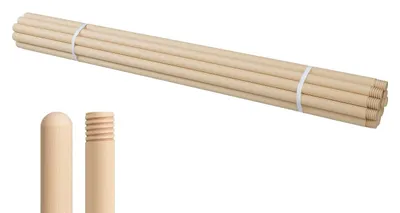 Productafbeelding van Broomstick -hout - 120 cm - 25 stuks