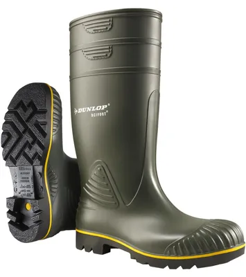 Produktbild von Dunlop Protective Footwear, B06XQFDNXR, Acifort, Schweres Kalbsleder, Dunkelgrün